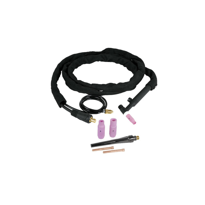 Juego de 8 pz antorcha y accesorios soldadoras proceso TIG - Mundo Tool 