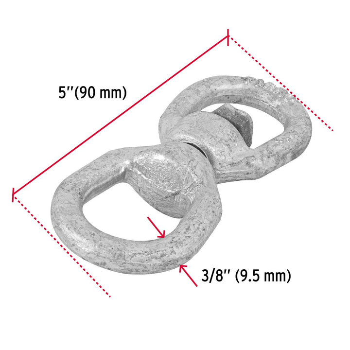 Destorcedor Forjado De 3/8' Fiero - Mundo Tool 