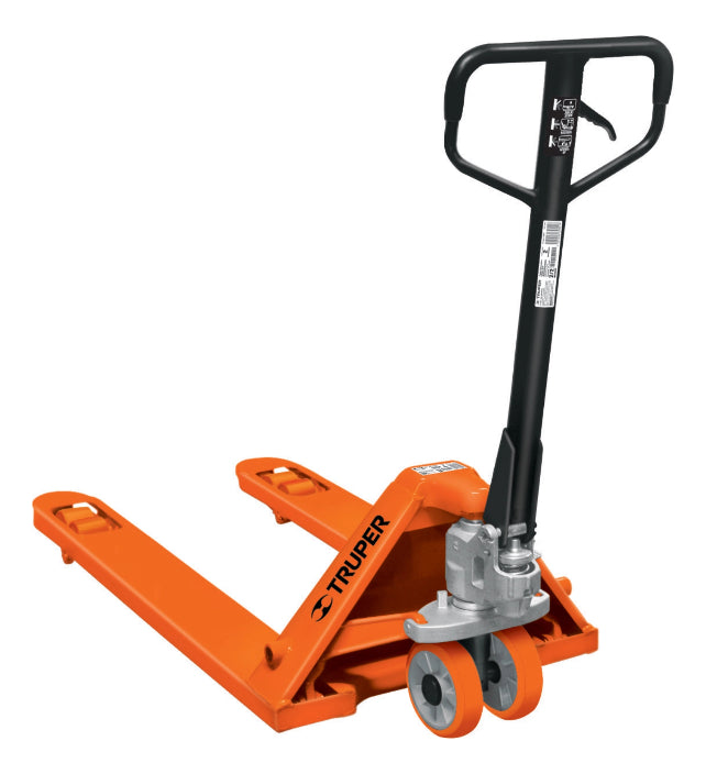 Patín Traspaleta 2.5 Ton. Ruedas De Poliuretano Truper - Mundo Tool 
