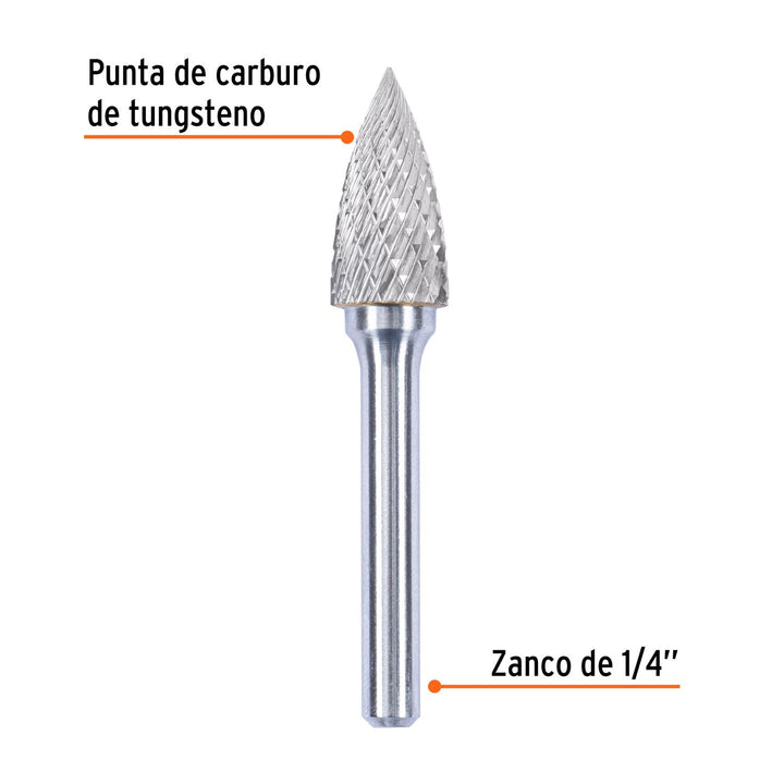 Lima rotativa, árbol en punta 1/2, SG-5, TRUPER - Mundo Tool 