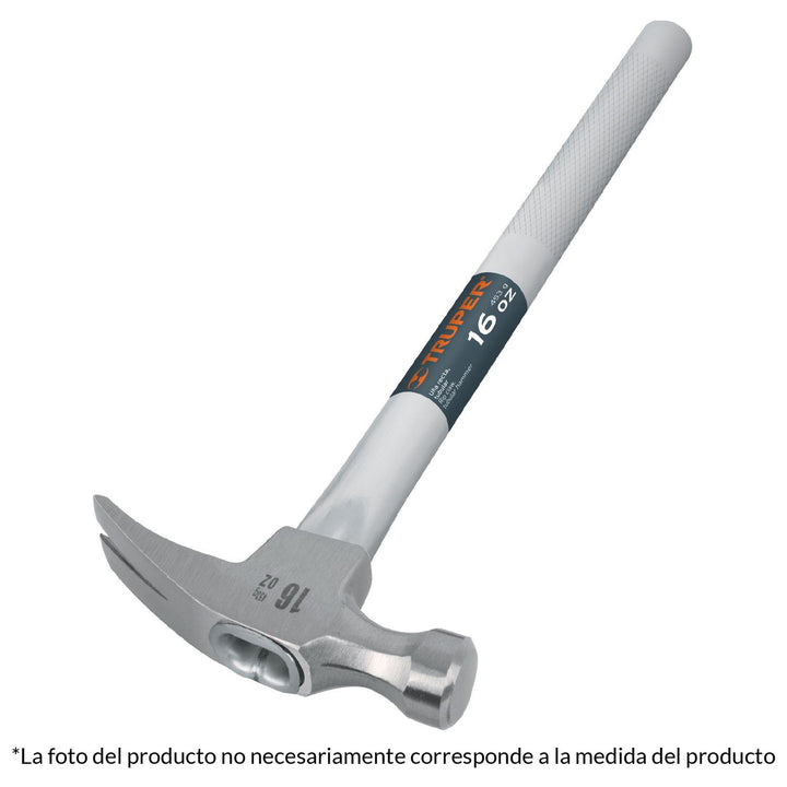 Martillo Uña Recta 20 Oz Mango Tubular Truper - Mundo Tool 