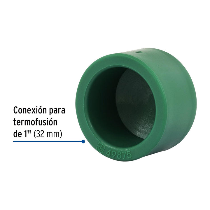 Tapón De Ppr 1' 32mm Foset - Mundo Tool 