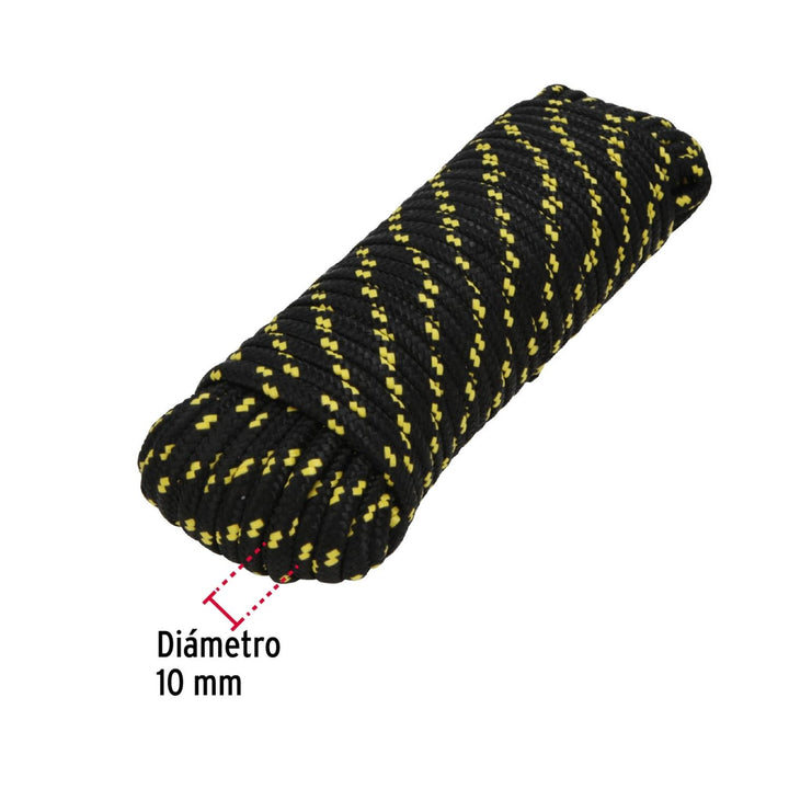 Piola de nylon de 10 mm x 30 m multicolor, Fiero - Mundo Tool 