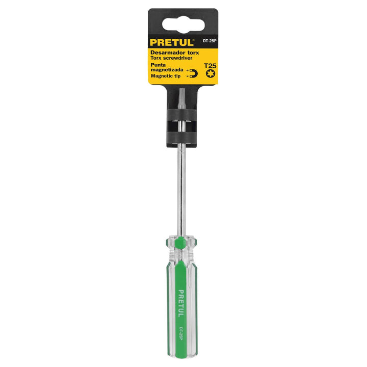 Desarmador punta Torx T 25 mango de PVC, Pretul - Mundo Tool 