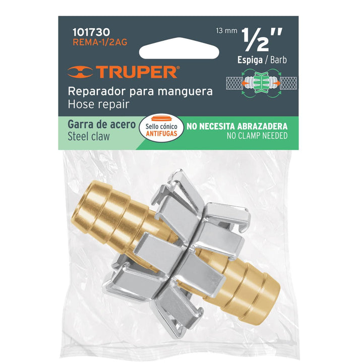 Reparador de manguera con garra 1/2" - Mundo Tool 