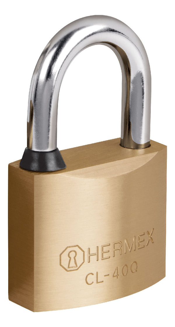 Candado Latón 40mm Llave De Puntos Hermex 43300 - Mundo Tool 