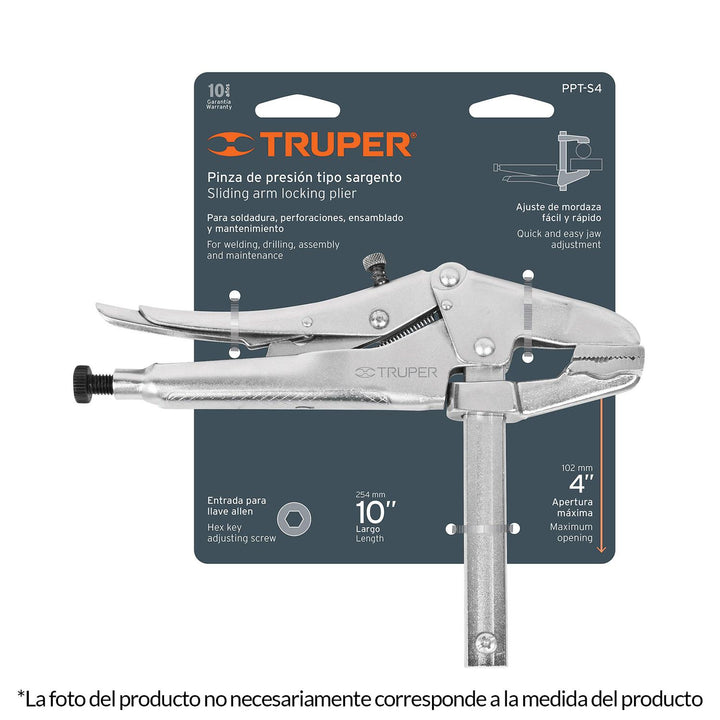 Pinzas De Presión Tipo Sargento 6' Truper - Mundo Tool 