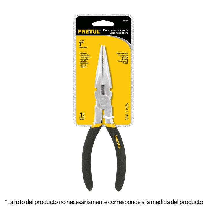 Pinza De Punta Y Corte 8' Pretul - Mundo Tool 