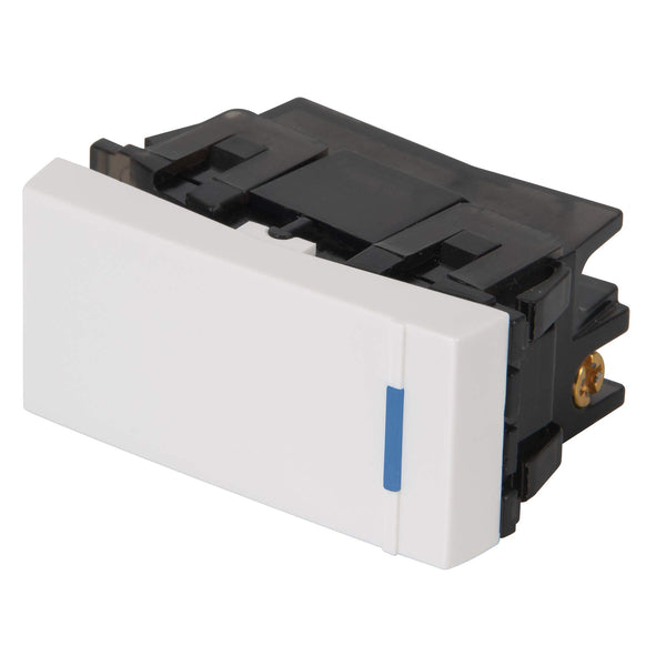 Volteck APSE-EB, Interruptor sencillo 1 módulo línea Española color blanco - Mundo Tool 