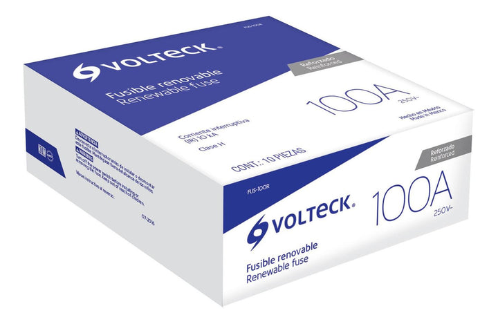 Fusible 100 A Reforzado Volteck - Mundo Tool 