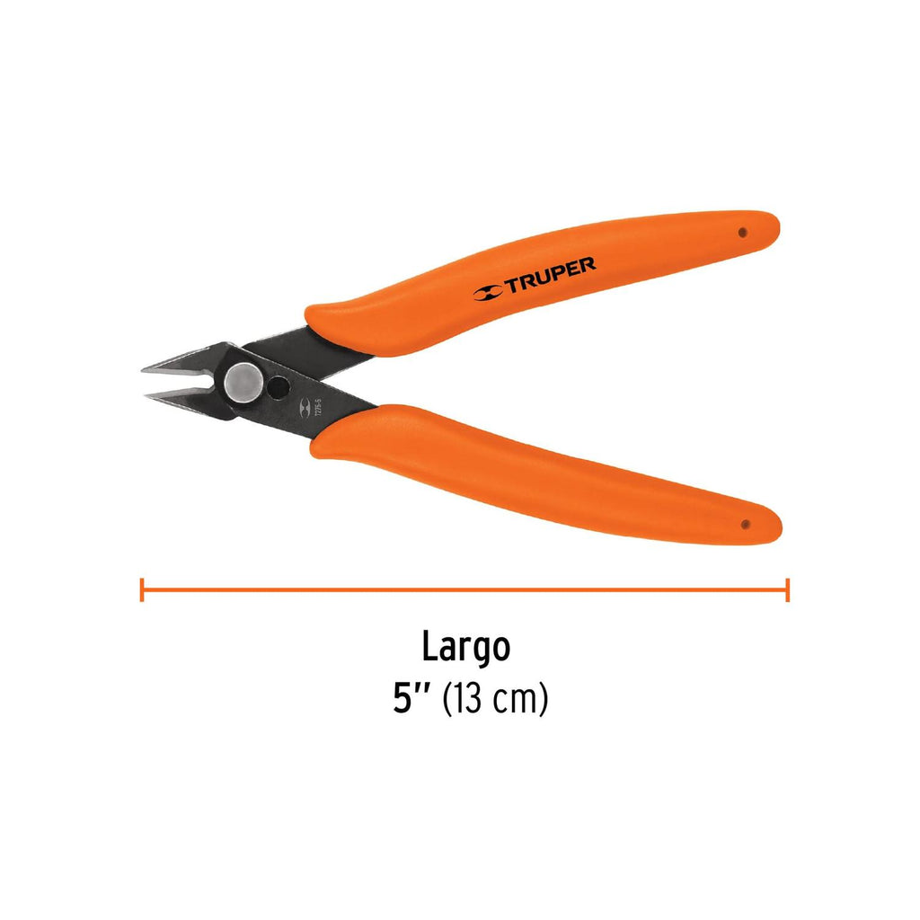 Pinza Para Electrónica 5' De Corte Truper