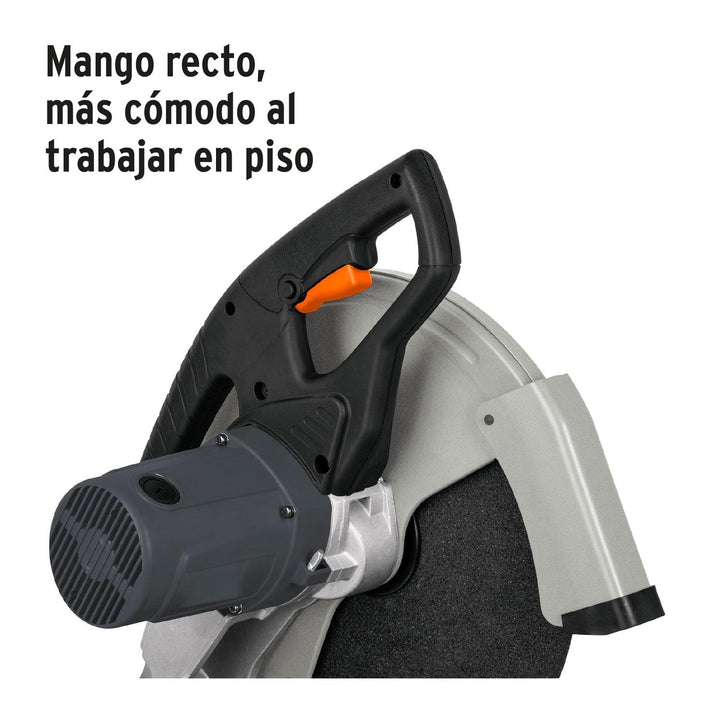 Tronzadora / cortadora de metales 14", mango recto, 2200 W - Mundo Tool 