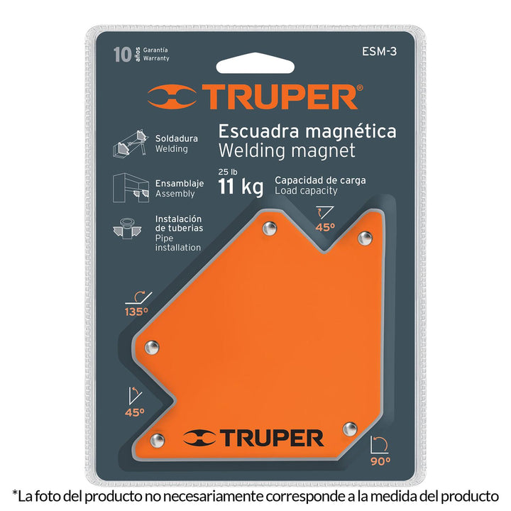 Escuadra Magnética Para Soldar 5 Truper - Mundo Tool 