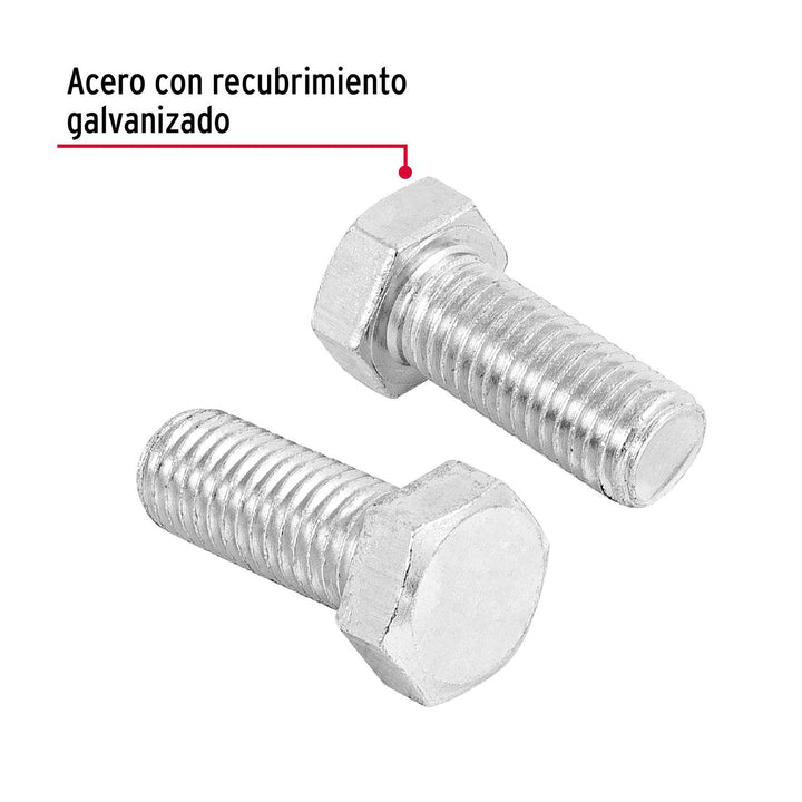 Tornillo tipo máquina, 5/8 x 1-1/2', bolsa con 10 pzas Fiero - Mundo Tool 