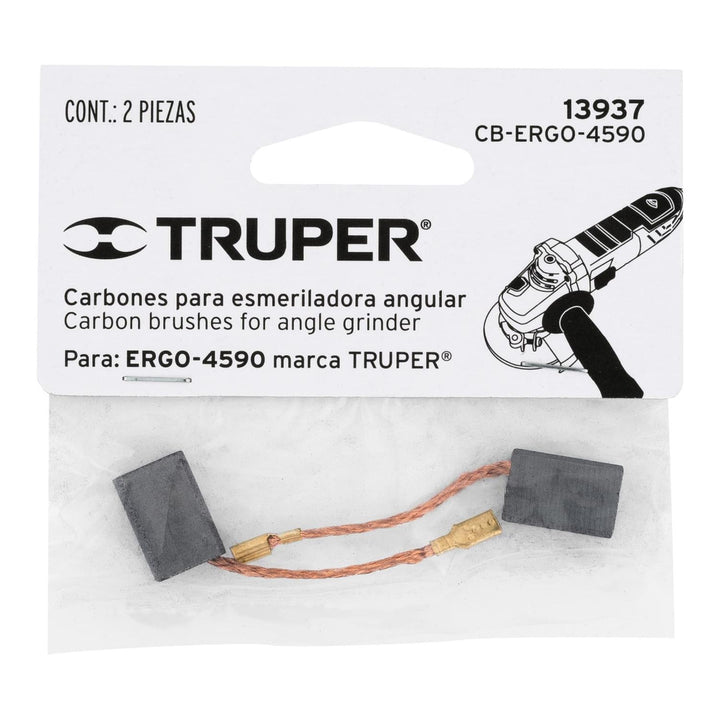 Carbones de repuesto para esmeriladora, ERGO-4590 Truper - Mundo Tool 