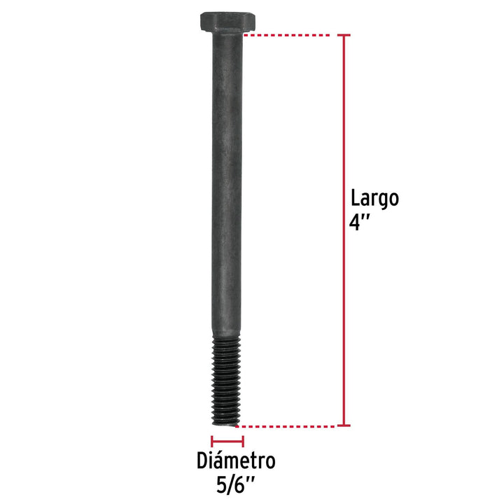 Tornillo Grado 5, 5/16 x 4', bolsa con 50 piezas Fiero - Mundo Tool 