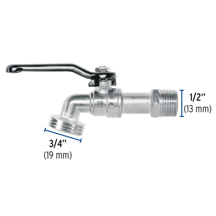 Llave zinc 1/2" 110 g s/adaptador, Basic - Mundo Tool 