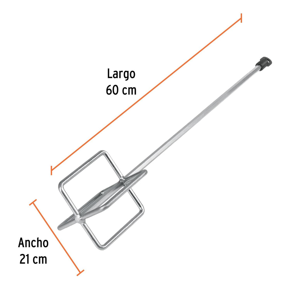 Revolvedor para mortero, 120 mm diámetro, Truper - Mundo Tool 