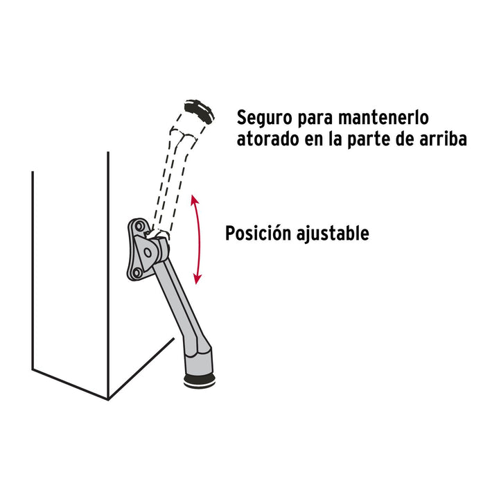 Fija puerta acabado de latón - Mundo Tool 