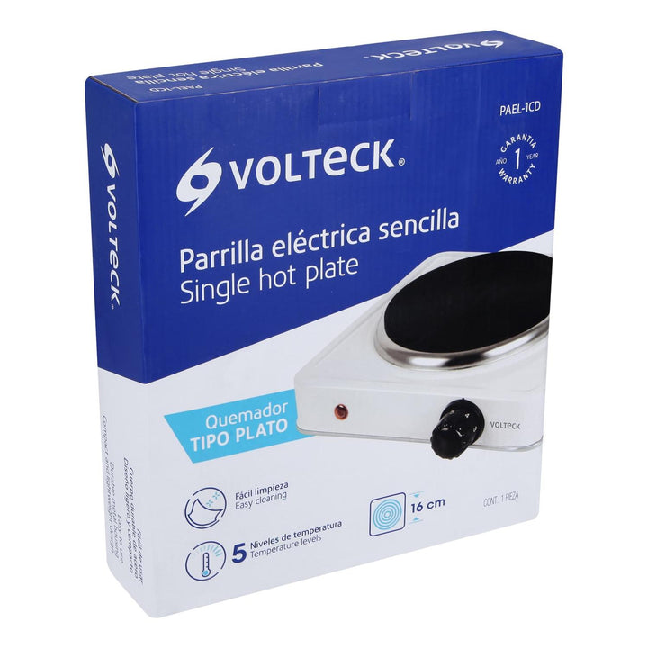 Parrilla Eléctrica De Disco Individual Volteck - Mundo Tool 