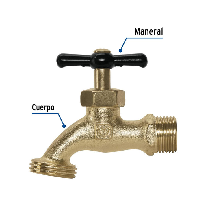 Llave de zamac para manguera 100 gr, 1/2' Foset Basic Foset - Mundo Tool 