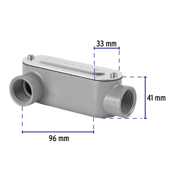 Condulet 3/4' Conexión Tipo Lr Volteck - Mundo Tool 