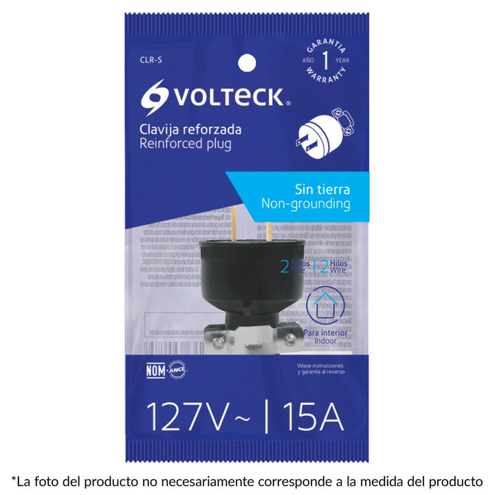 Contacto Industrial Reforzado Sin Tierra Volteck - Mundo Tool 