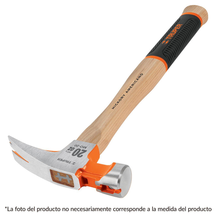 Martillo Pulido Uña Recta 16 Oz Truper - Mundo Tool 