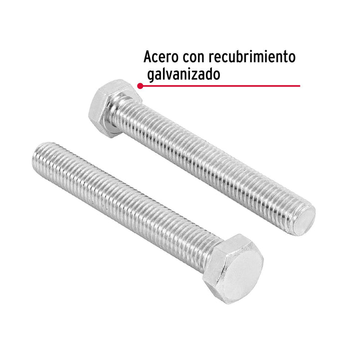 Tornillo tipo máquina, 5/8 x 4-1/2', bolsa con 6 pzas Fiero - Mundo Tool 