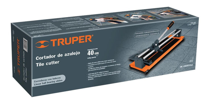 Cortador De Azulejo De 40 Cm (15) Con Baleros Truper - Mundo Tool 