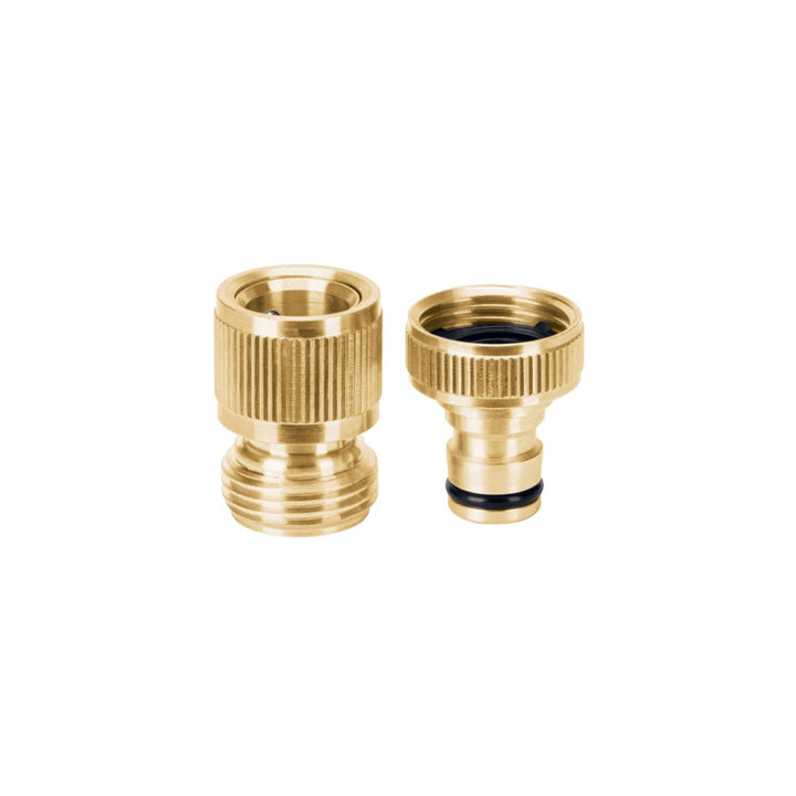 Conector de latón para grifo de cambio rápido - Mundo Tool 