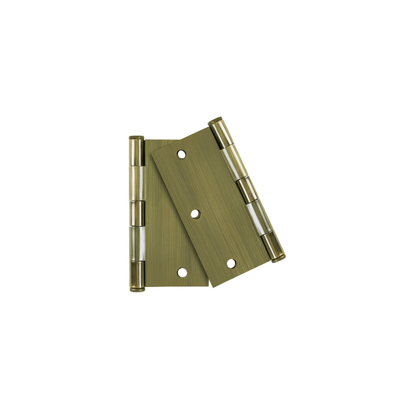 Bolsa con 2 bisagras cuadradas 3-1/2', acero antiguo, BASIC - Mundo Tool 
