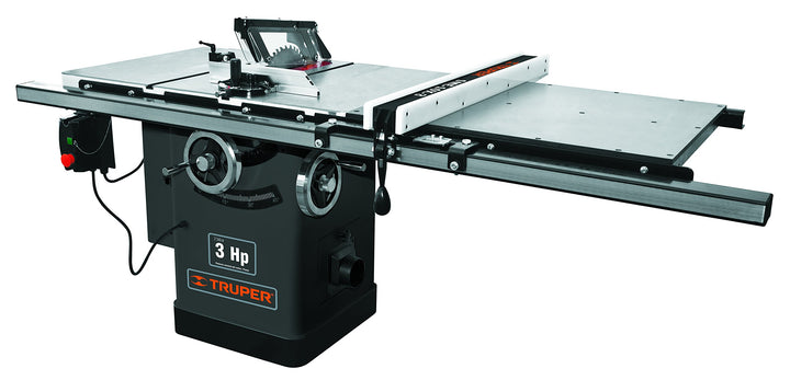 Truper SME-10X-3, Sierra de piso 10″ con extensión, 3 HP - Mundo Tool 
