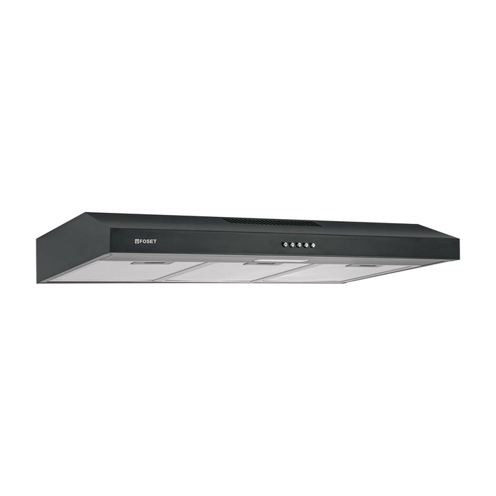 Foset CAME-80M, Campana extractora 80 cm empotrable color negro - Mundo Tool 