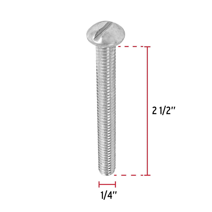 Tornillo Tipo Estufa 1/4x2 1/2' 50 Pzas Fiero - Mundo Tool 