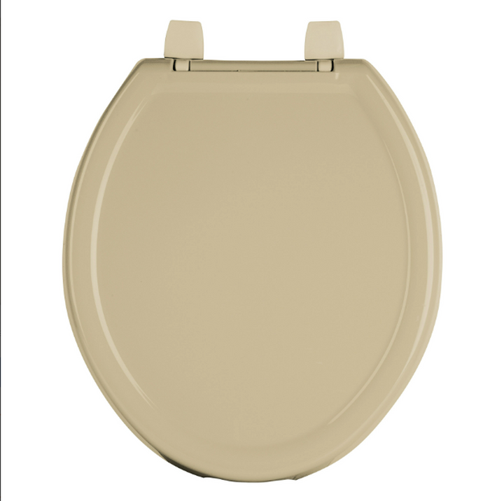 Asiento redondo para WC, abierto, económico, BEIGE, Foset - Mundo Tool 