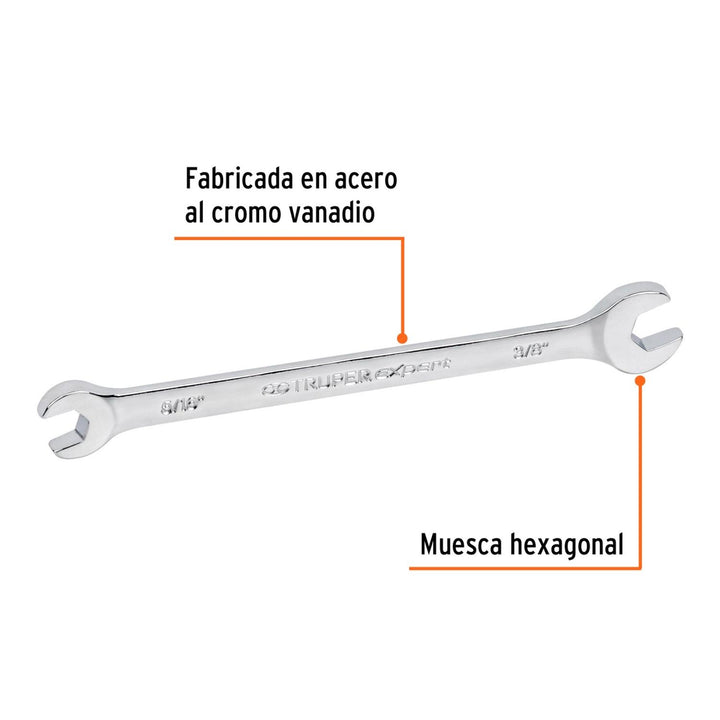 Llave Española 5/16 X 3/8' X 135 Mm Truper - Mundo Tool 