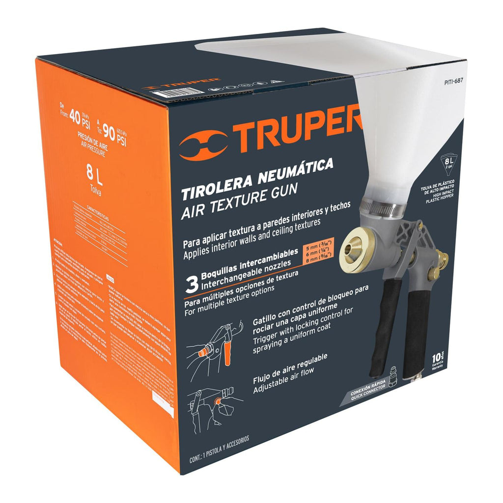 Tirolera Neumática Truper - Mundo Tool 