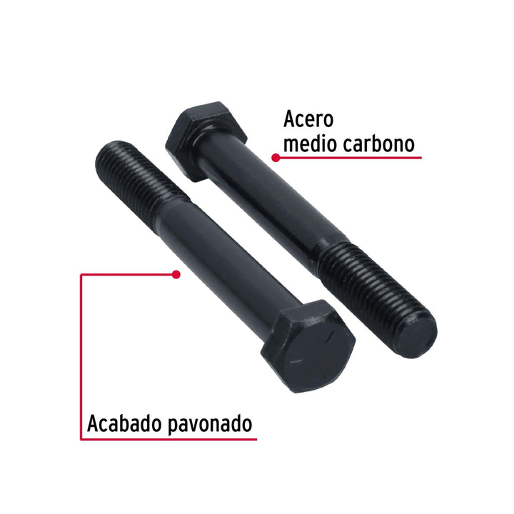 Tornillo Grado 5, 1/2 x 4', bolsa con 15 piezas Fiero - Mundo Tool 