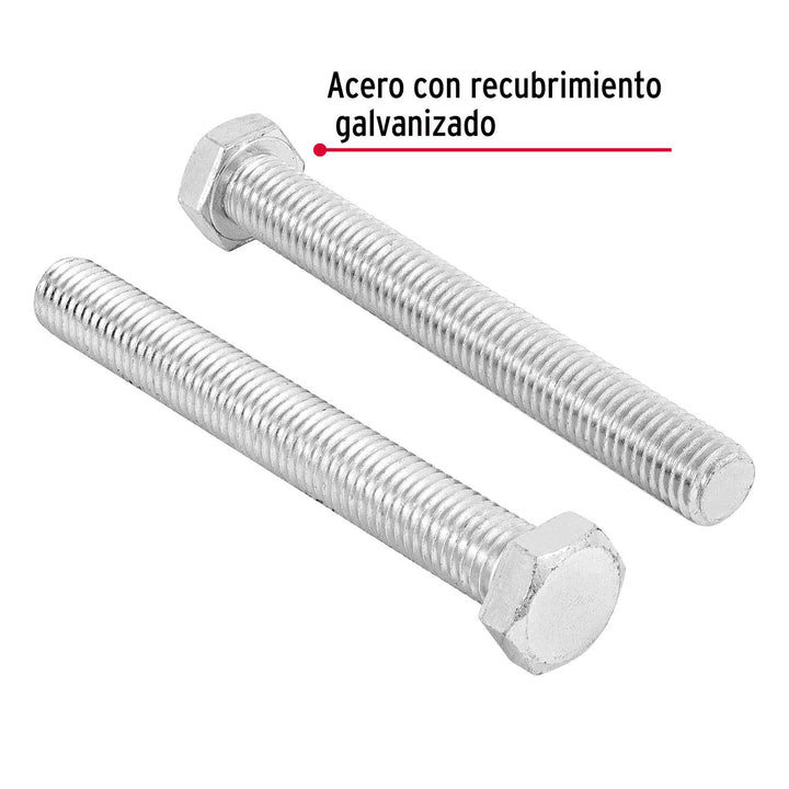 Tornillo tipo máquina, 5/8 x 5', bolsa con 6 pzas Fiero - Mundo Tool 