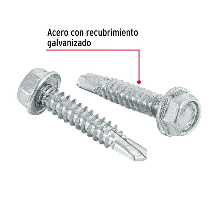 Pija Punta De Broca 1-1/4' Caja Con 50 Pzas Fiero - Mundo Tool 