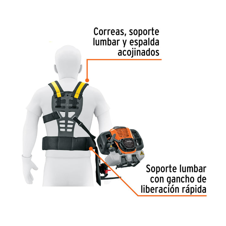 Desbrozadora multifuncional 4 en 1, a gasolina 45 cc, Truper - Mundo Tool 