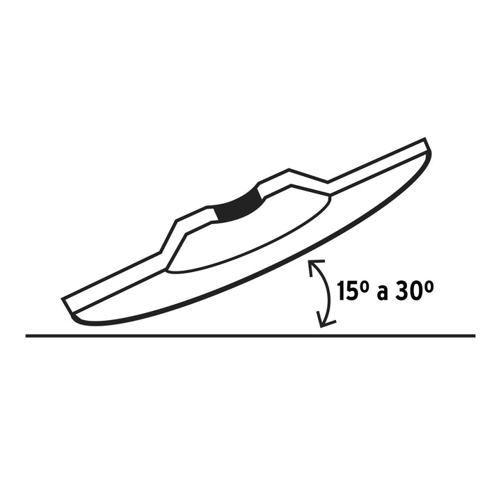 Disco 4-1/2" laminado grano 80 centro 7/8", Pretul - Mundo Tool 