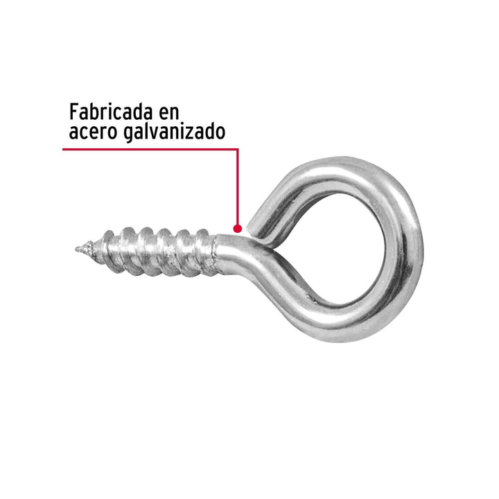 Armellas cerradas de 18 x 50, Fiero, Bolsa con 144 pzas. - Mundo Tool 