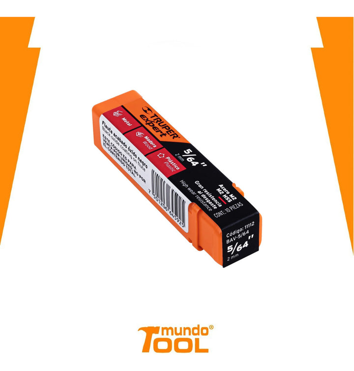 Broca De Alta Velocidad 5/64  Truper - Mundo Tool 