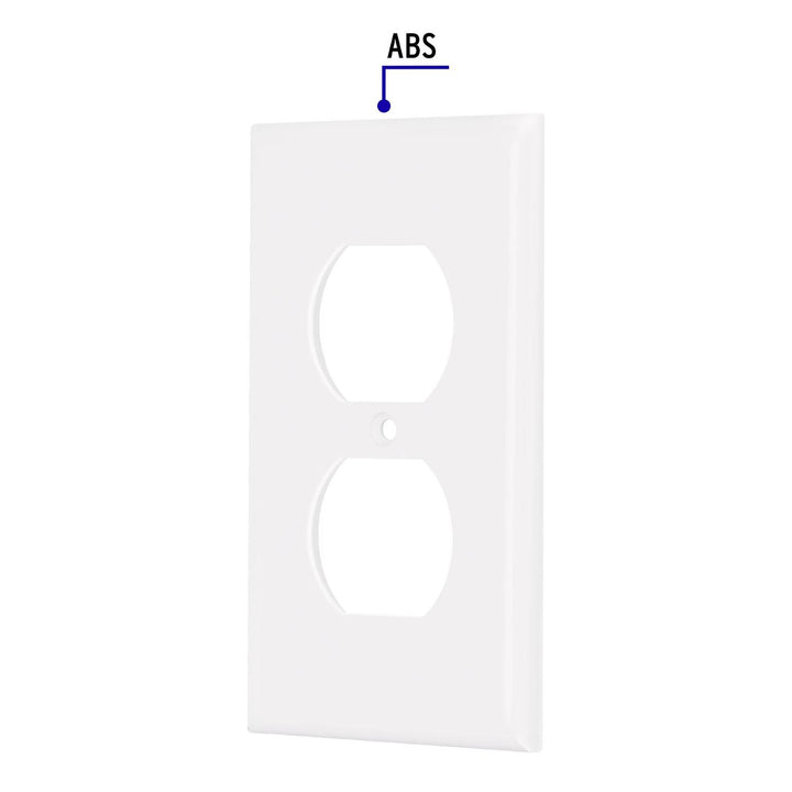 Placa, de ABS, Standard, Blanco - Mundo Tool 