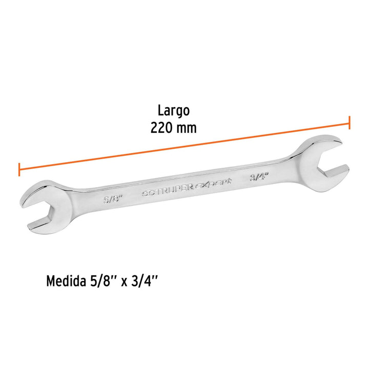 Llave Española 5/8 X 3/4' X 210 Mm Truper - Mundo Tool 