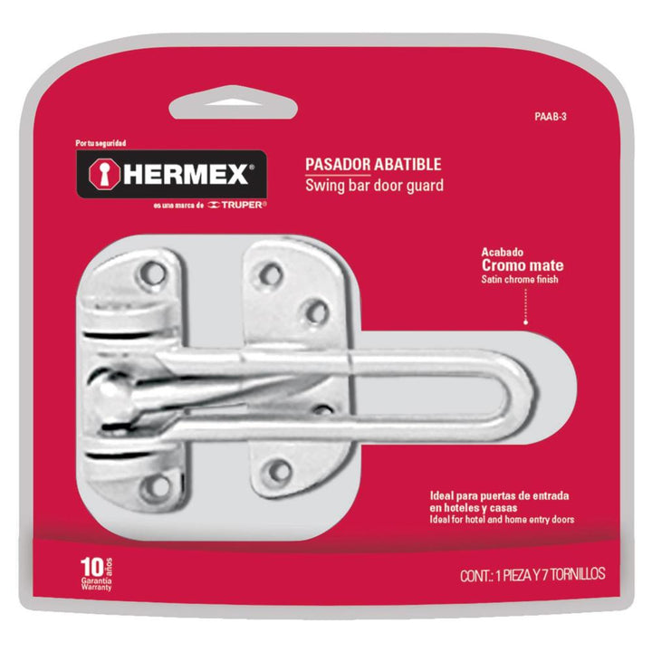 Pasador Abatible De Cromo Hermex - Mundo Tool 