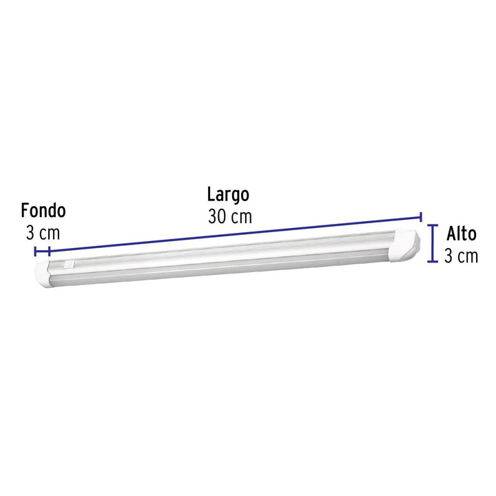 Luminario Para Gabinete 6 W 6500k Led Volteck - Mundo Tool 