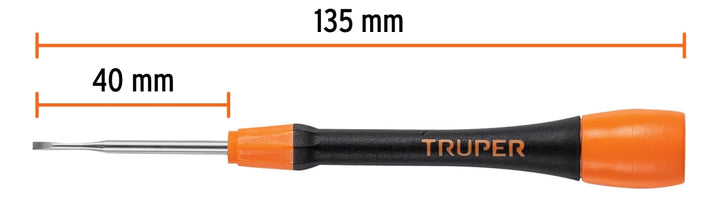 Desarmador De Precisión Plano De 1.8 Mm - Mundo Tool 